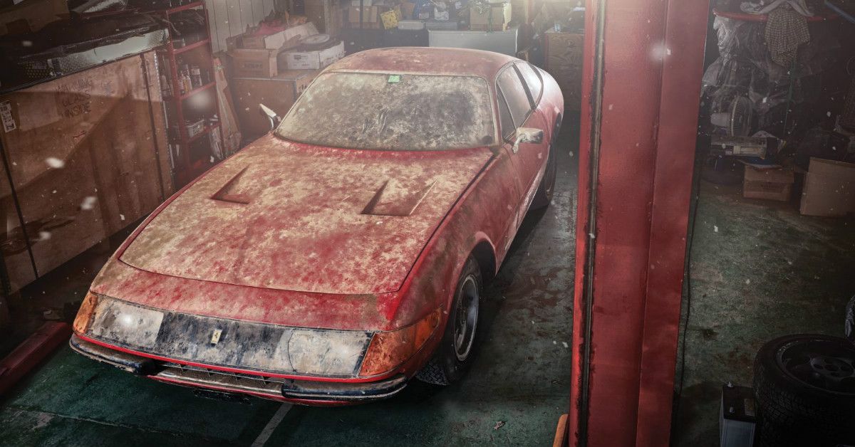 These Supercar Barn Finds Are Actually Clever, Fictional Renderings