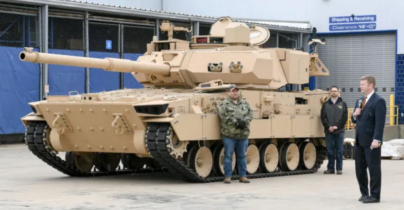 GDLS light tank prototype on display in Detroit