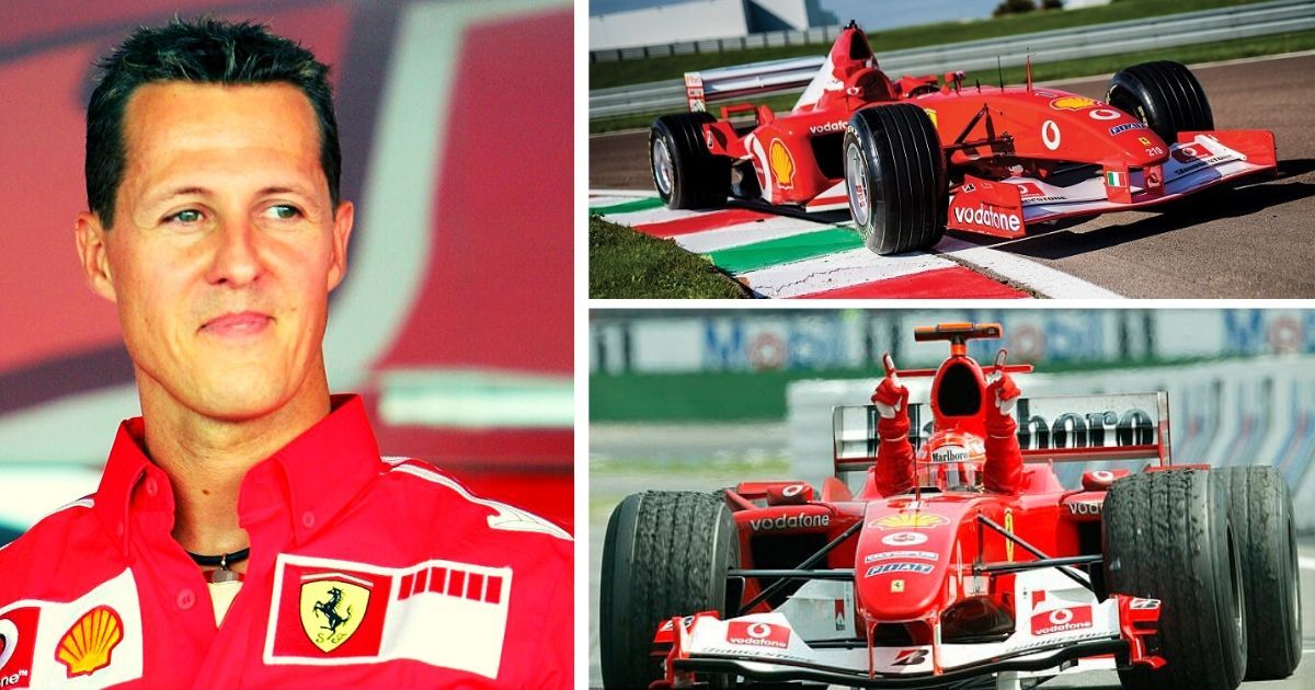 Michael Schumacher Ferrari F1 Car Racing sold for 6.6m