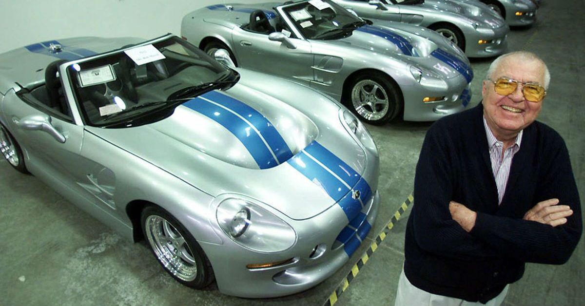 Carroll Shelby and his cars