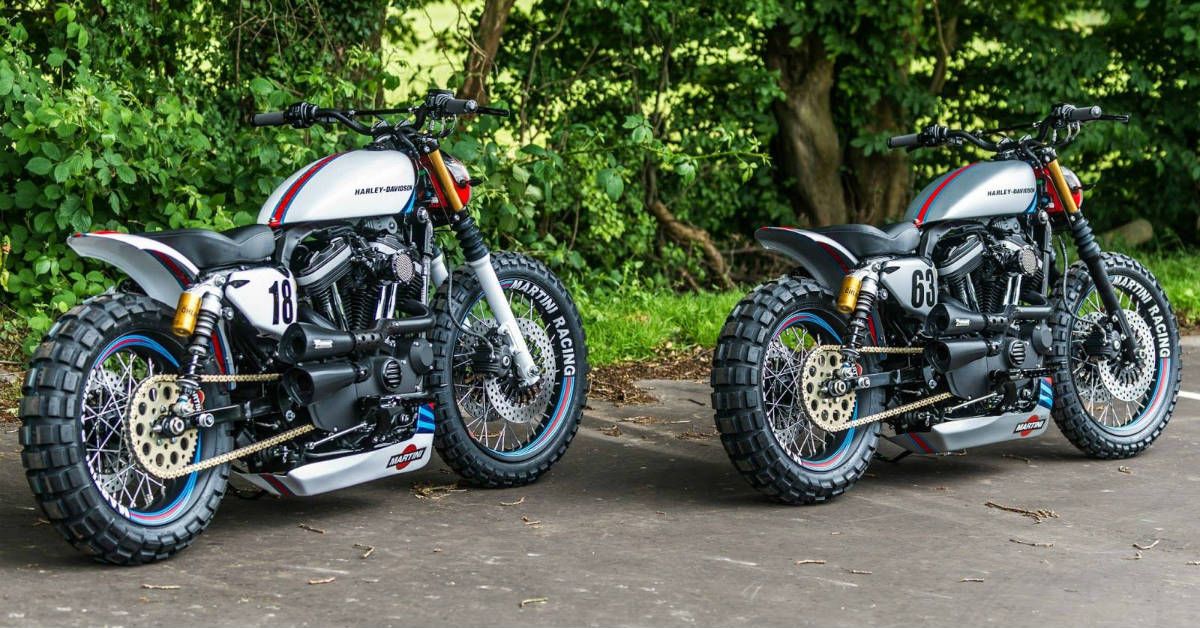 Custom off-road Harley-Davidsons
