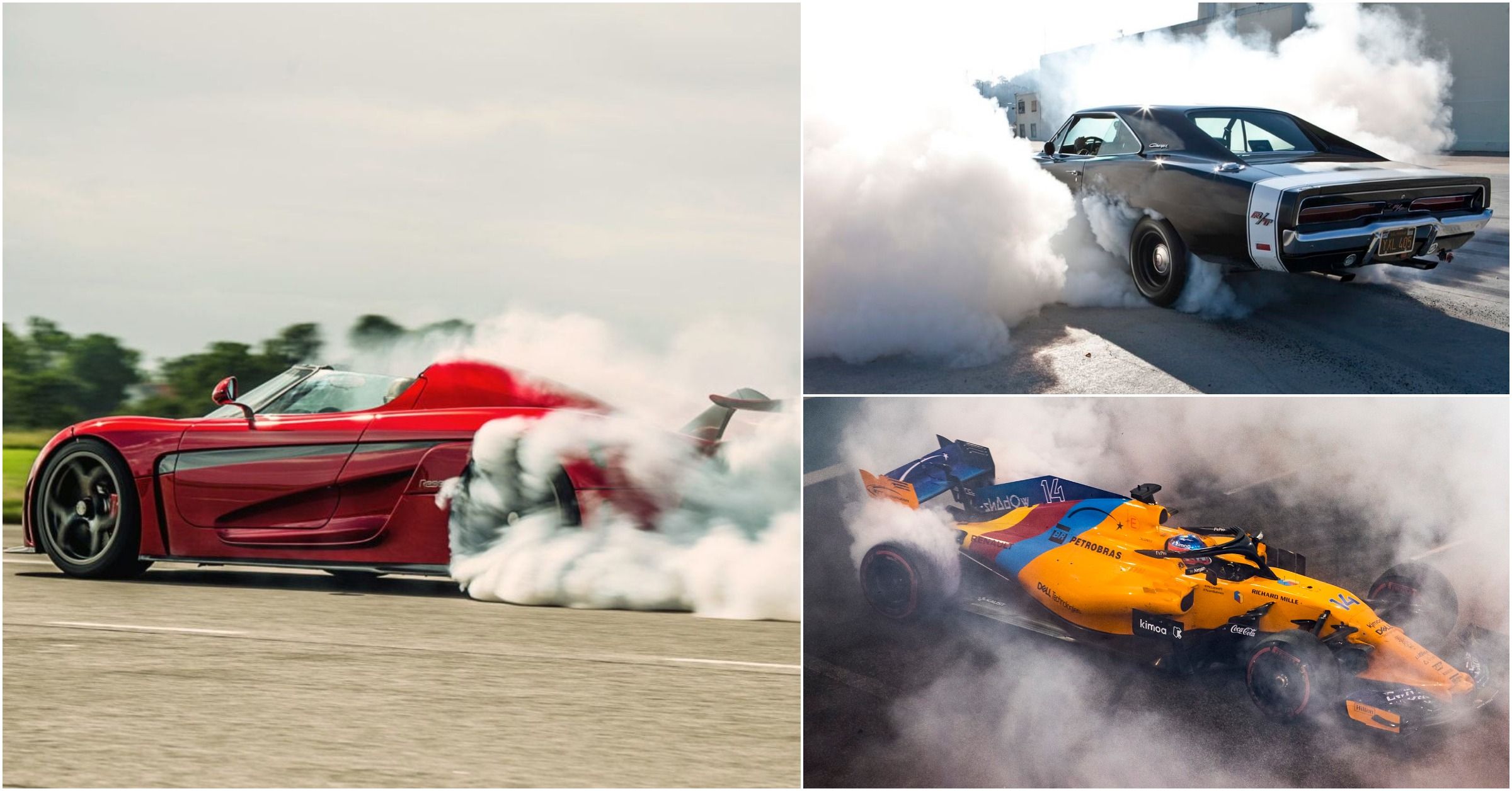 Photo: Cars roar and smoke during Cortez burnout – The Journal