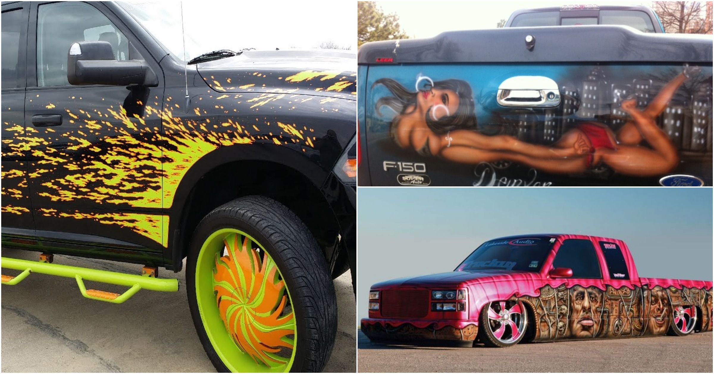 custom truck paint designs