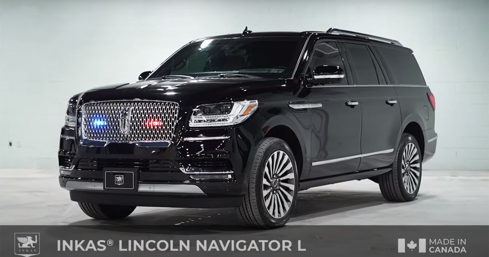 INKAS 2020 Lincoln Navigator L front