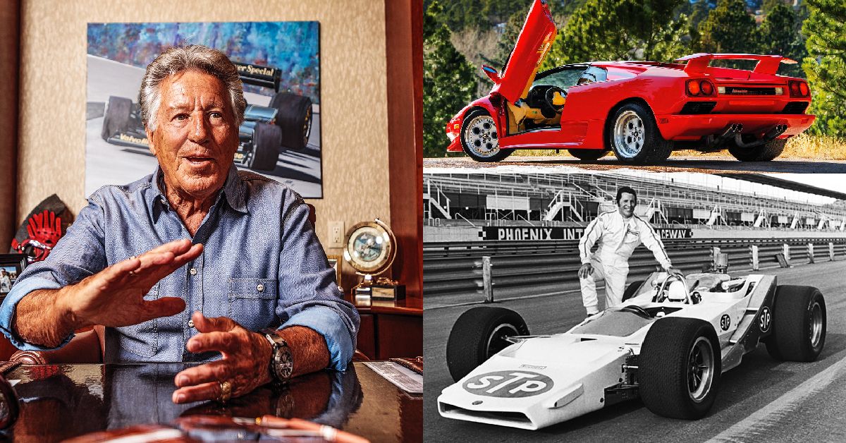 This Is Mario Andretti's Real Net Worth And What Cars He Drives