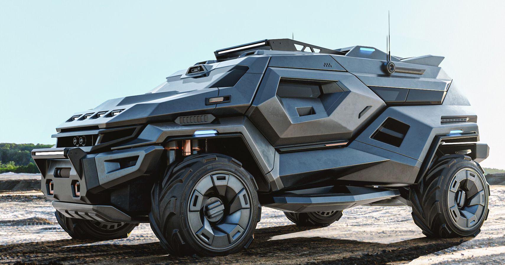 Check Out This Wild Armortruck SUV Concept
