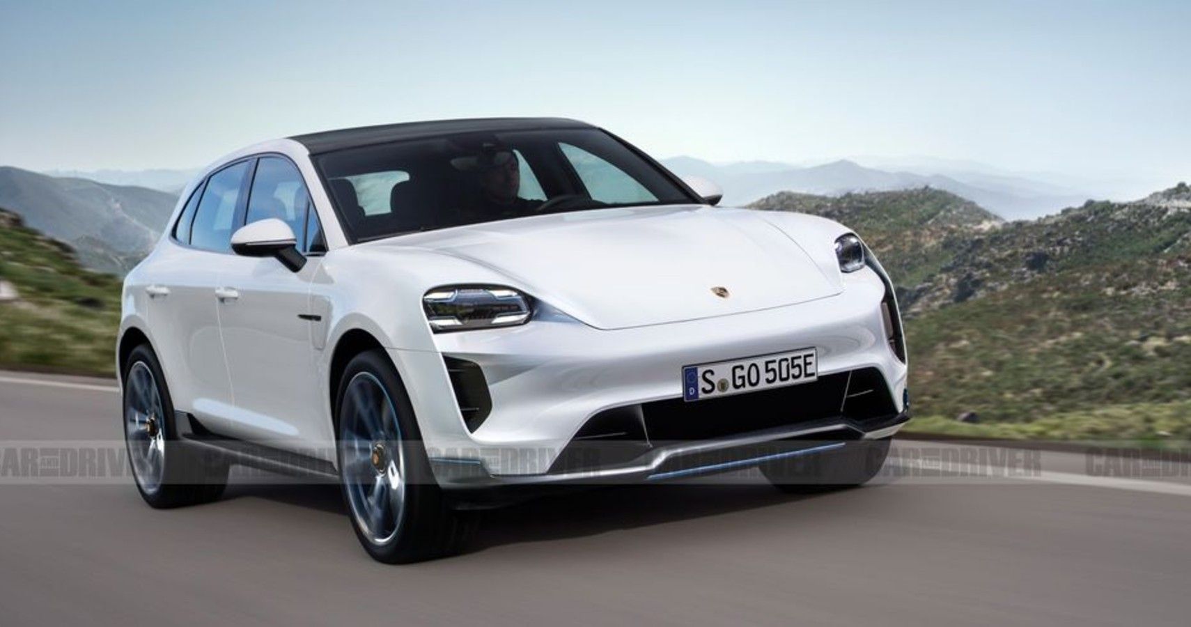 Porsche's All-Electric Macan Caught In Spy Shots