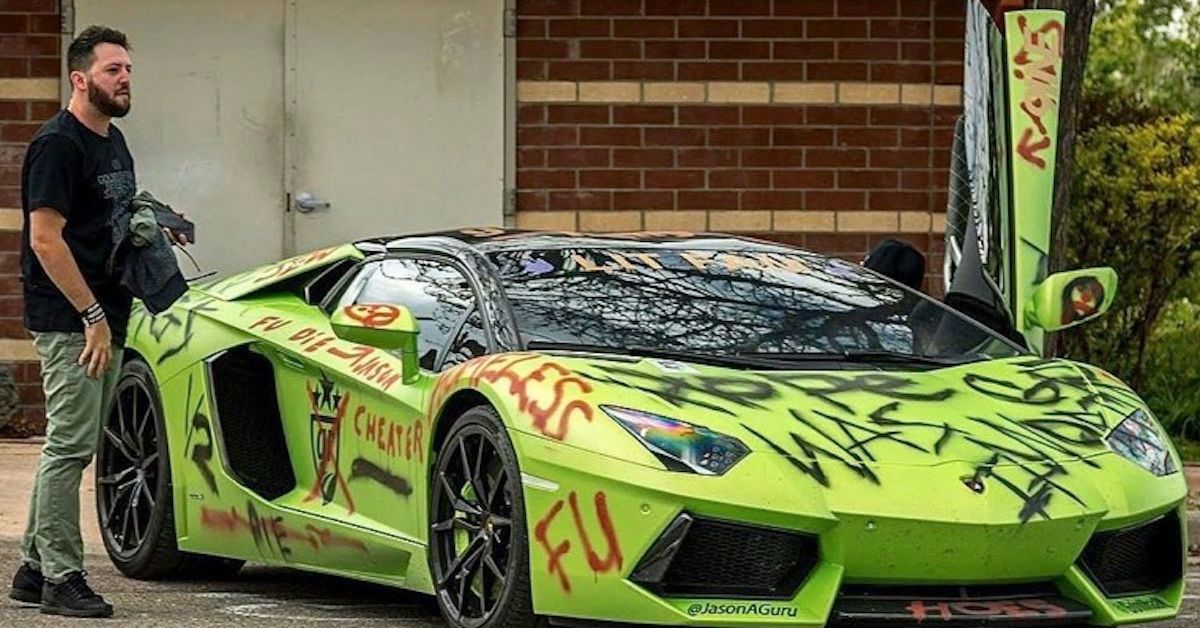 Supercars ruined by bad vinyl wraps and paint jobs