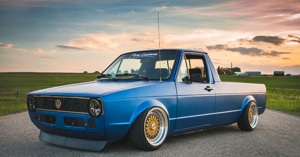 Slammed Vw Rabbit Truck