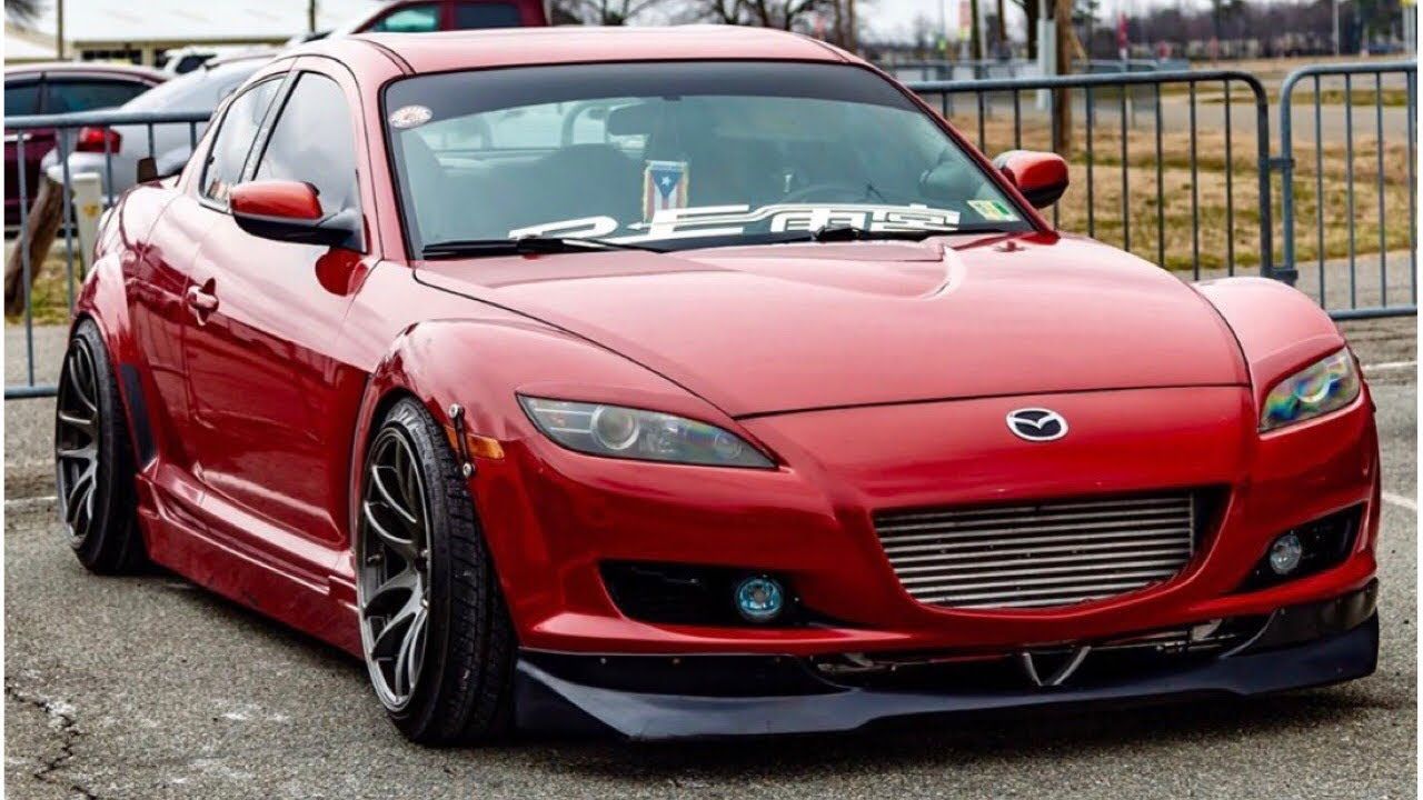 Customized Mazda RX8 (Red) - Front