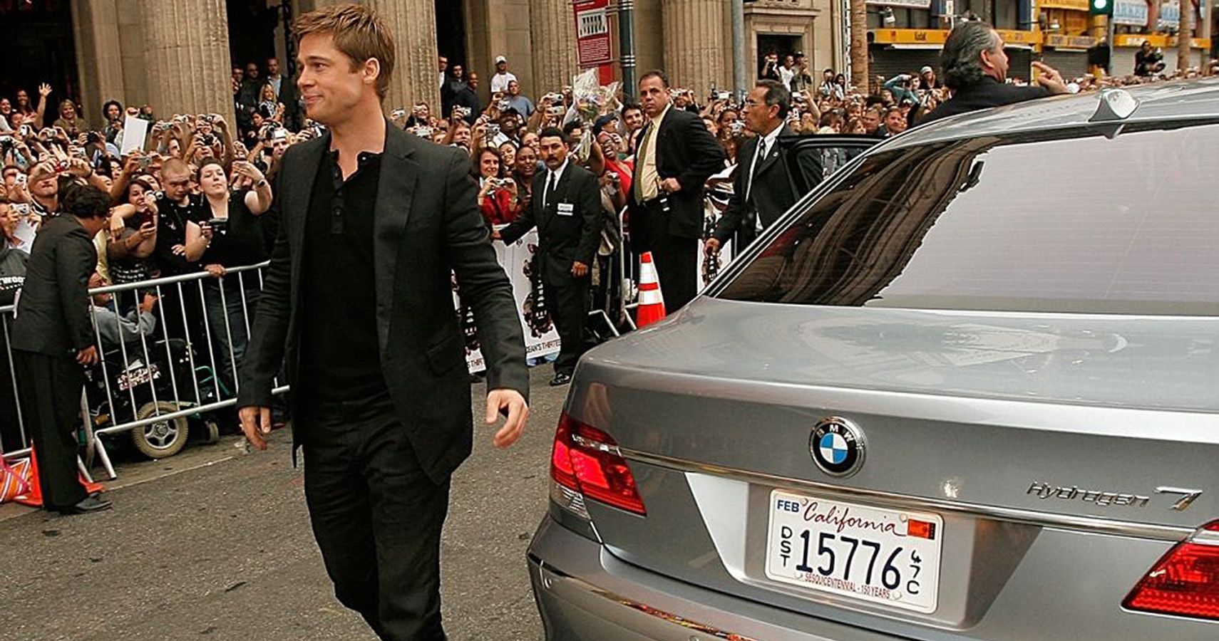 The All-New Brad Pitt's BMW Hydrogen 7