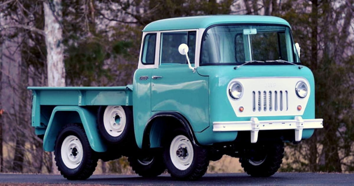 1957 Willys Jeep FC150 auction Indy 2020