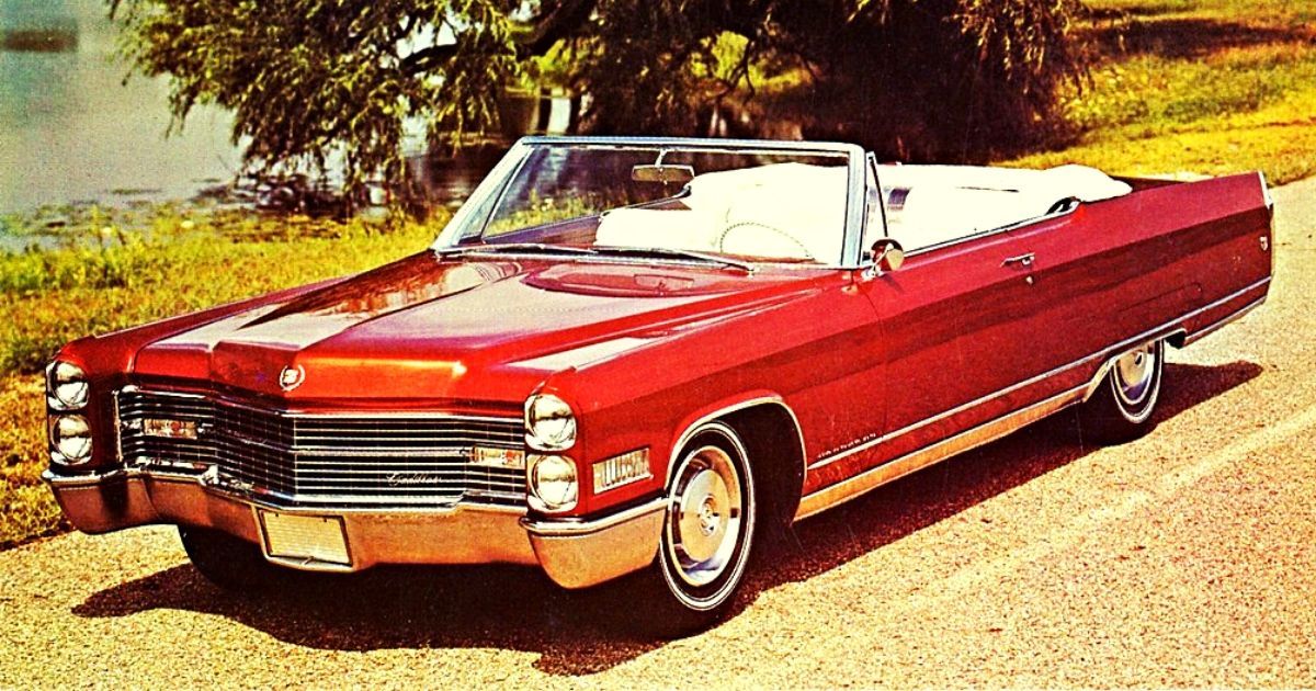 1966 Cadillac Eldorado red luxurious Classic Car