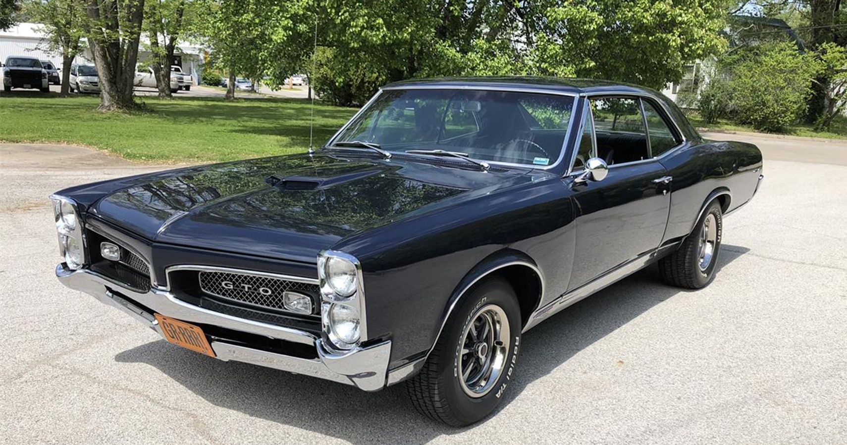 1967 Pontiac Gto Restomod Packs A 454 Big Block