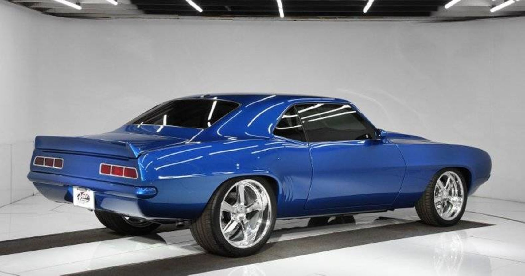 1969 Chevy Camaro Pro Touring Is A 427 Powered Blue Stunner