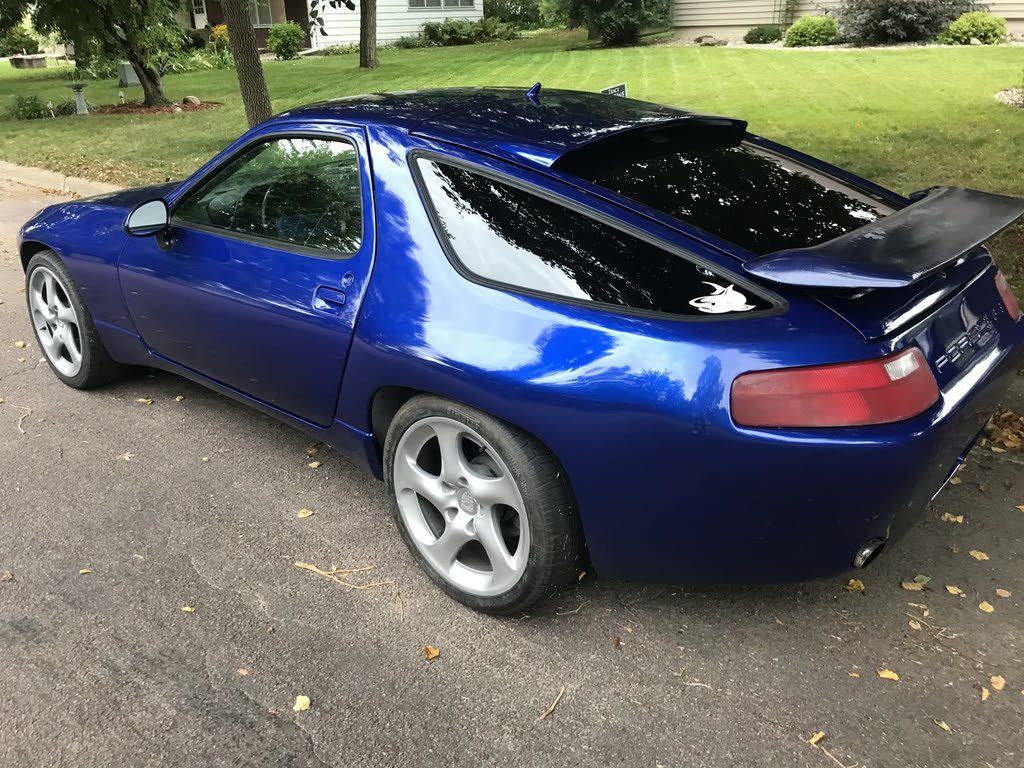 A modified 1989 Porsche 928 S4 Hatchback that the owner claims is awesome