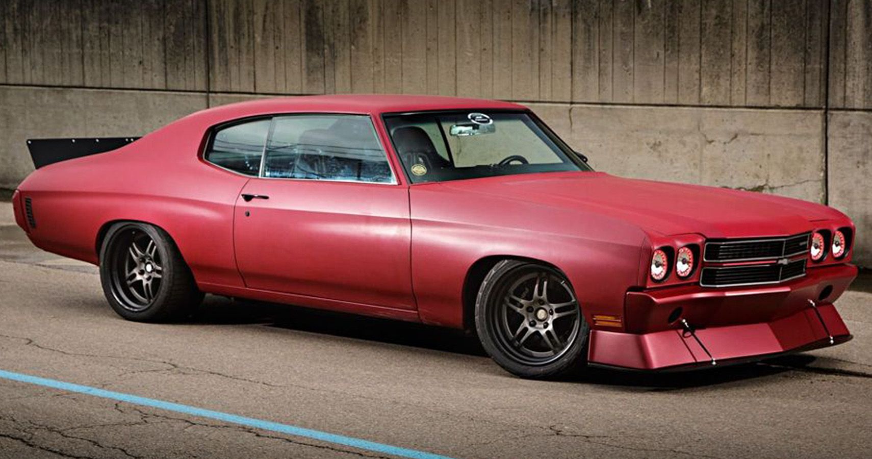 A 1970 Chevrolet Chevelle In Gorgeous Matte