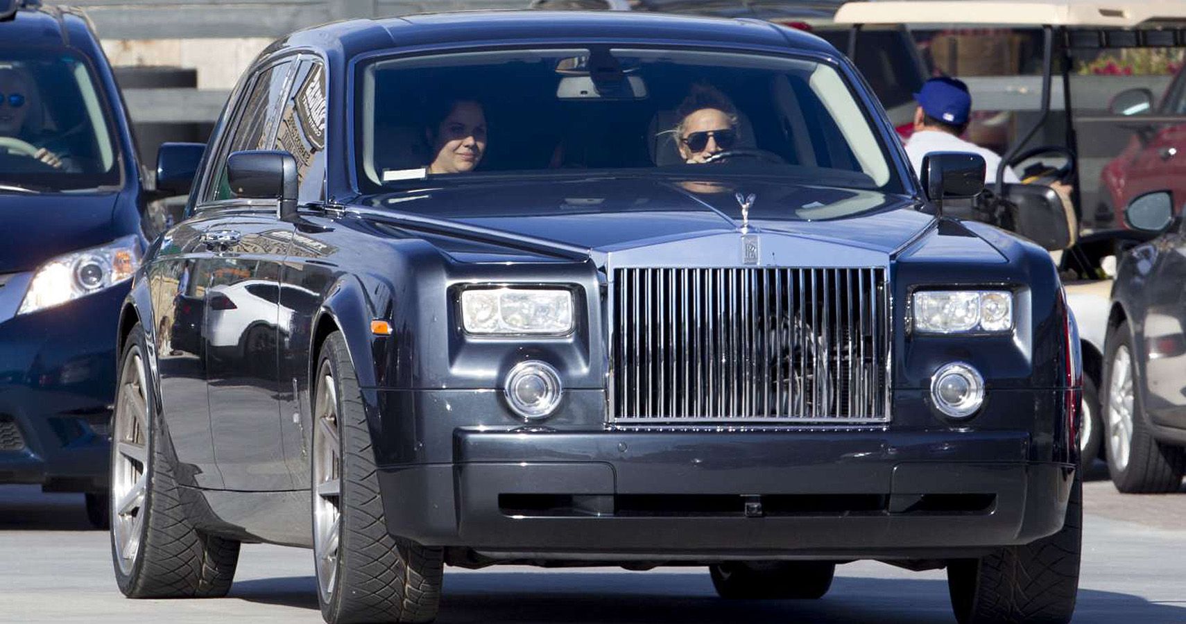 The Giant On Wheels: Lady Gaga's Rolls-Royce Phantom