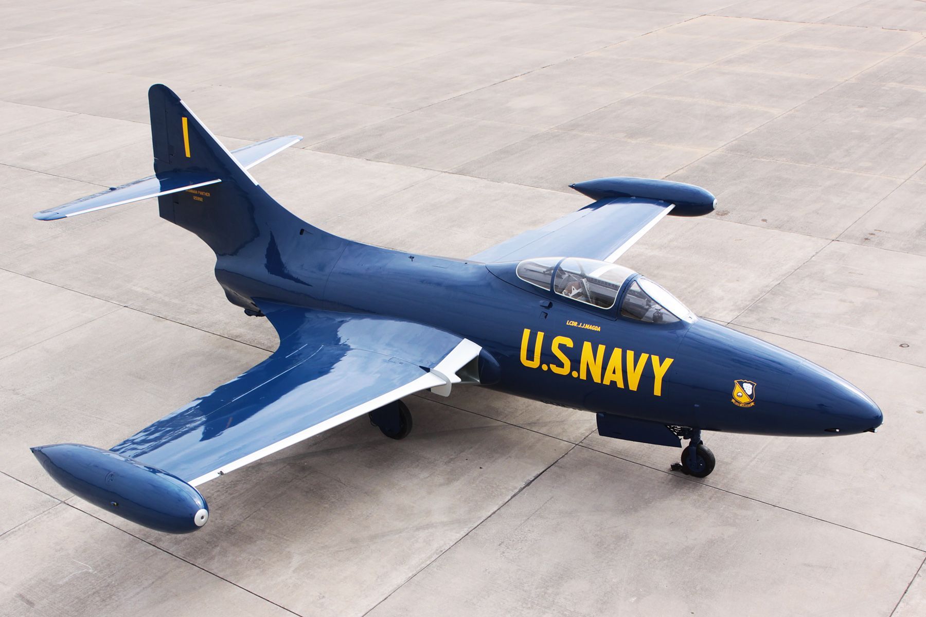 1st Jet plane of the Blue Angels