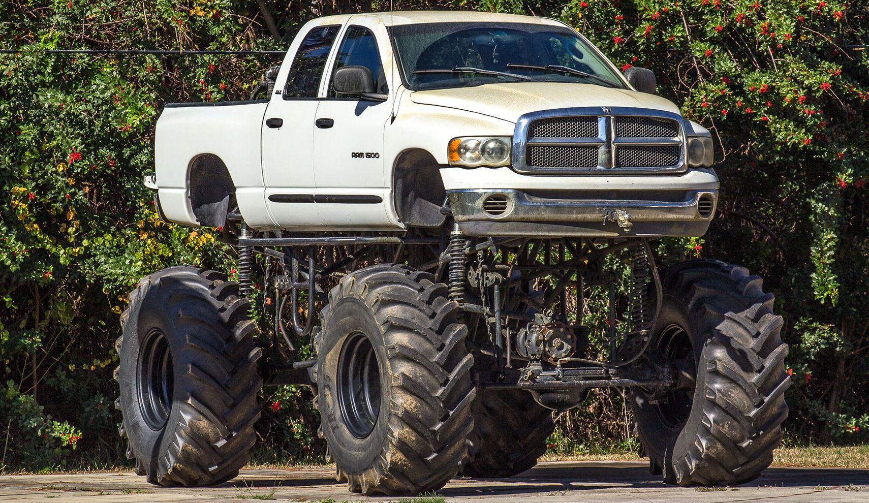 A Beastly, Too-High Monster Dodge RAM 1500