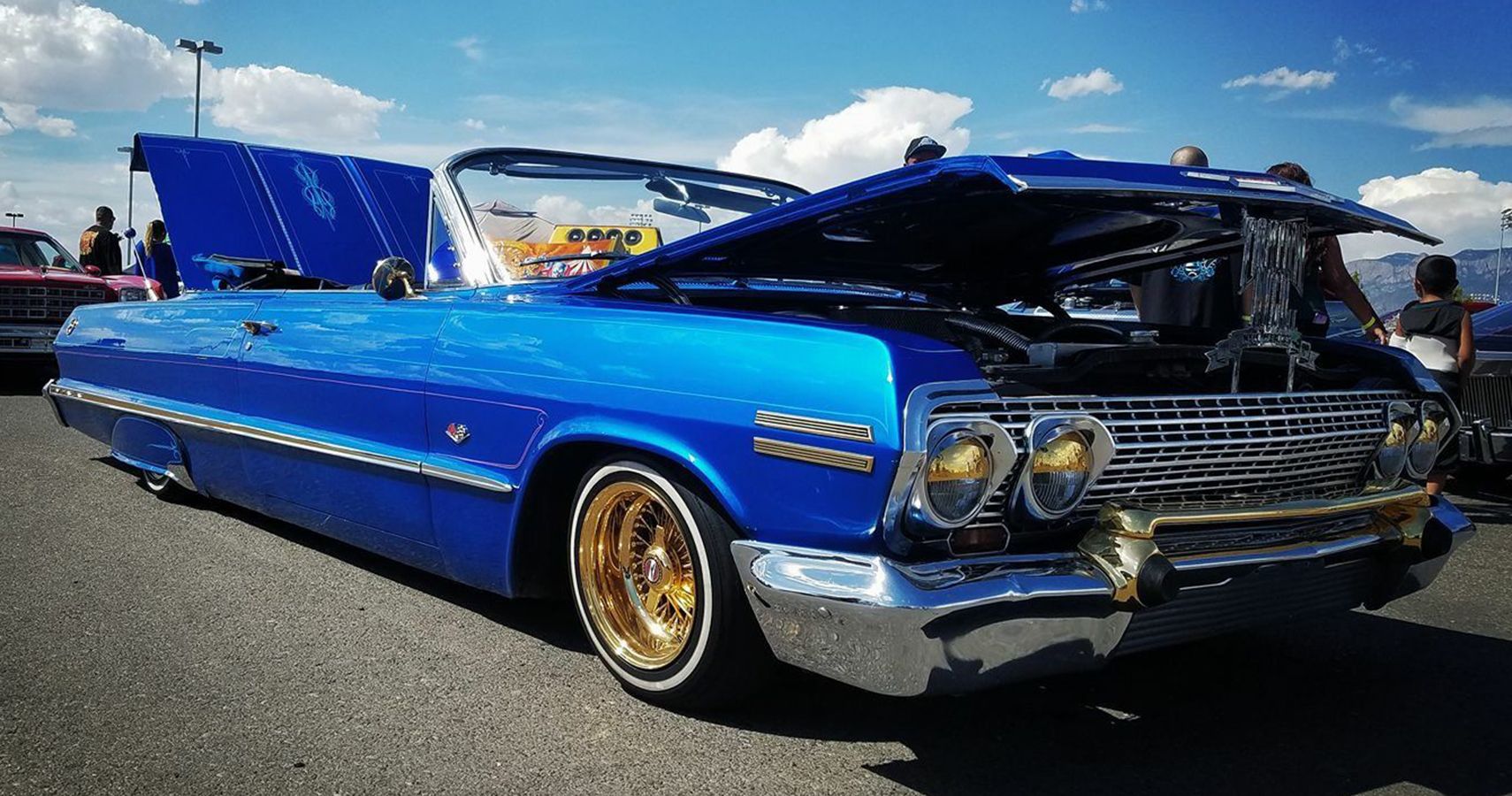 So Blue 1963 Chevrolet Impala