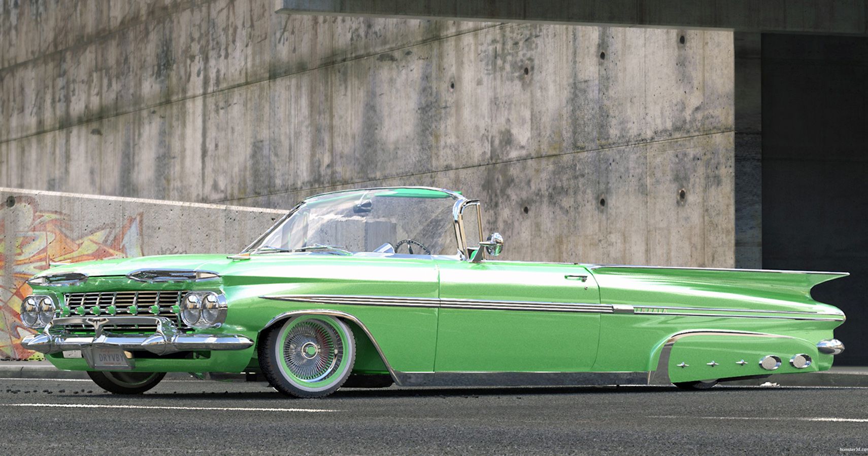 1959 Chevrolet ‘Squeeze-A-Lime’ Impala