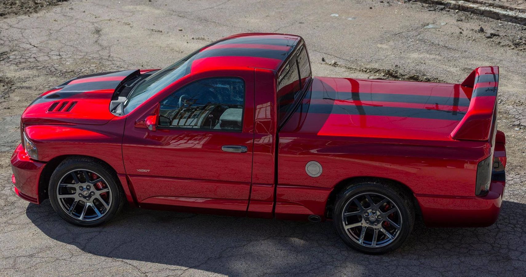 A Ram Pickup With A Rear Wing?