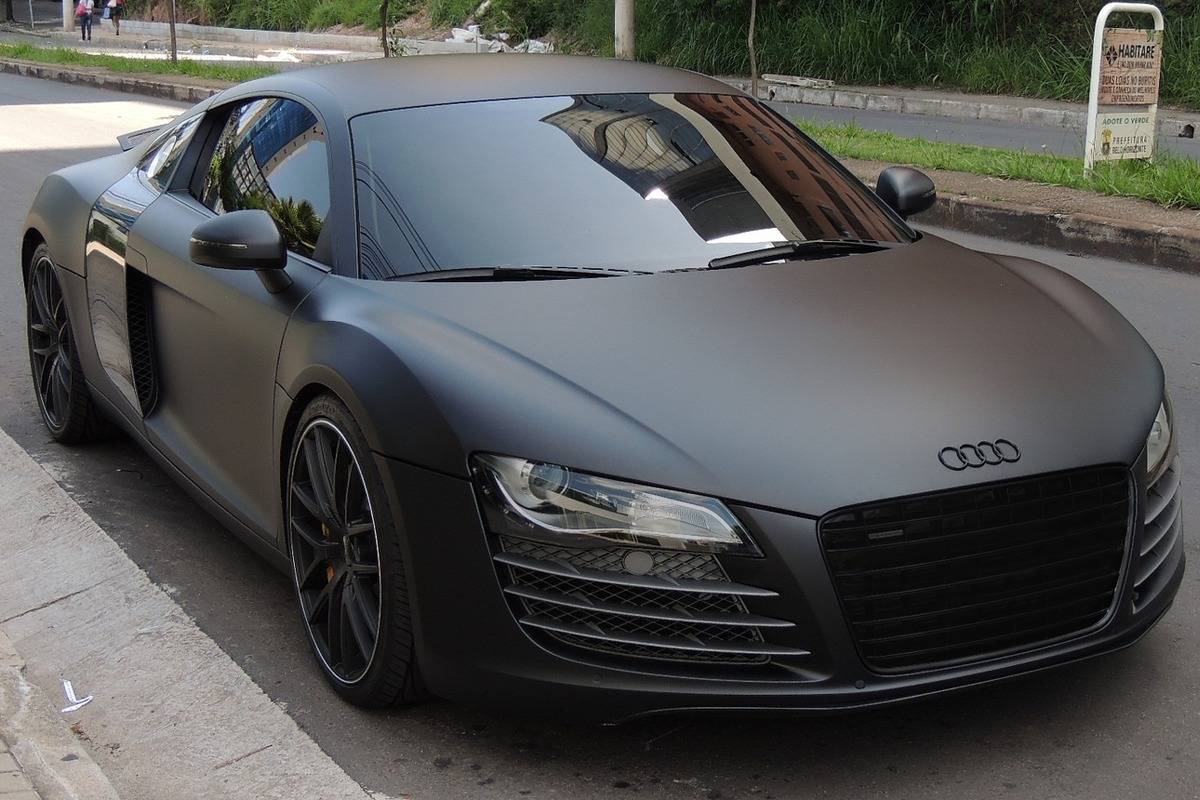 Check Out These Badass Matte Black Sports Cars