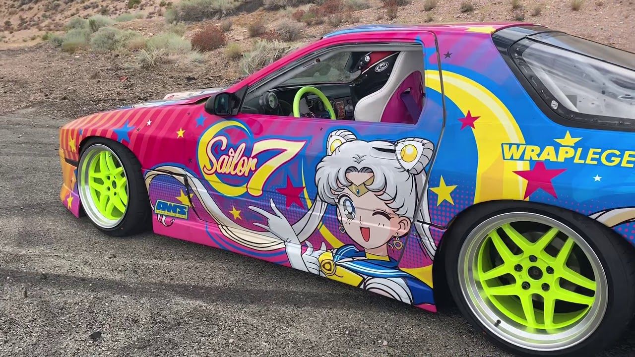 Check Out These Wild Anime Wrapped Sports Cars People Actually Drive