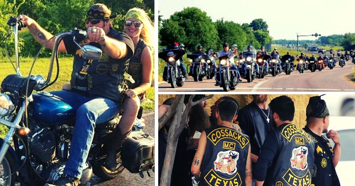 Cossacks Motorcycle Club Gang Harley Davidson Bikers