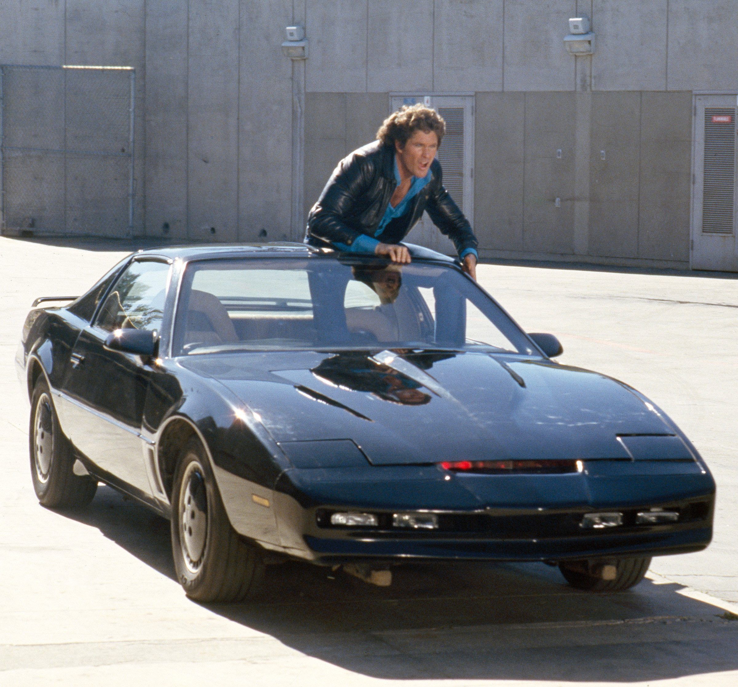 David Hasselhoff Knight Rider Pontiac Firebird 1982