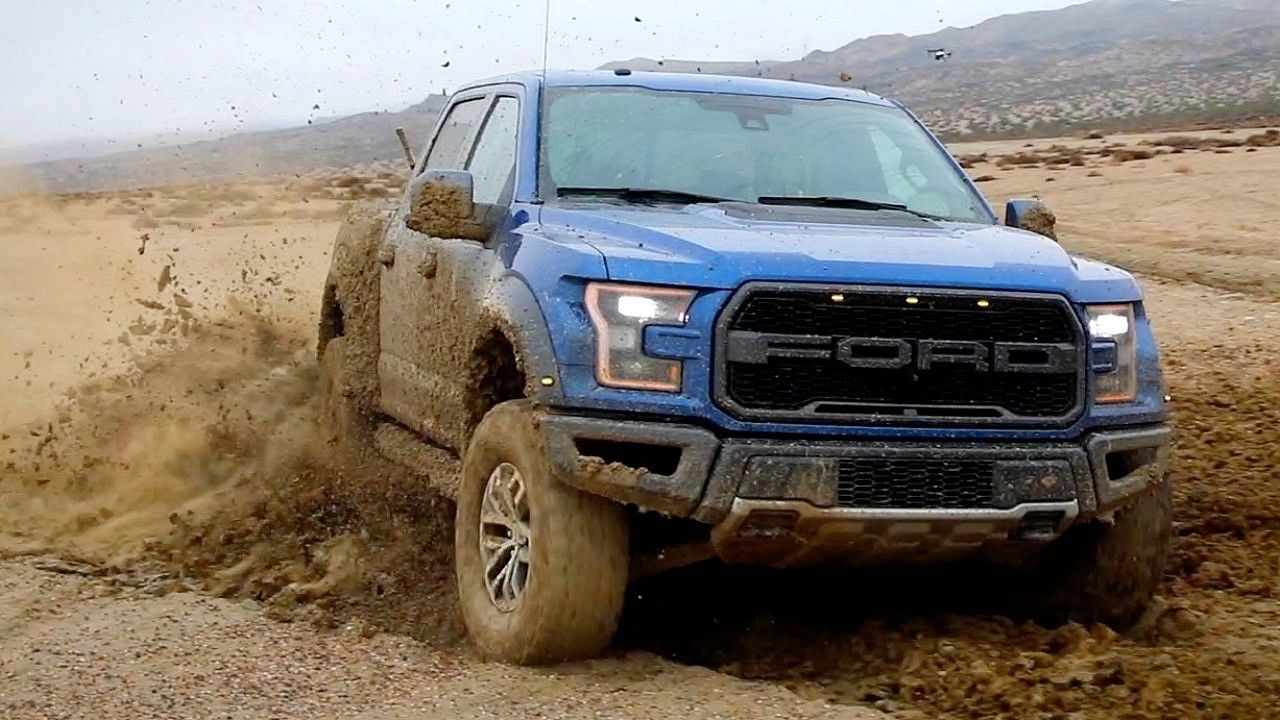 The F-150 Raptor is Ford-tough with an off-road edge.