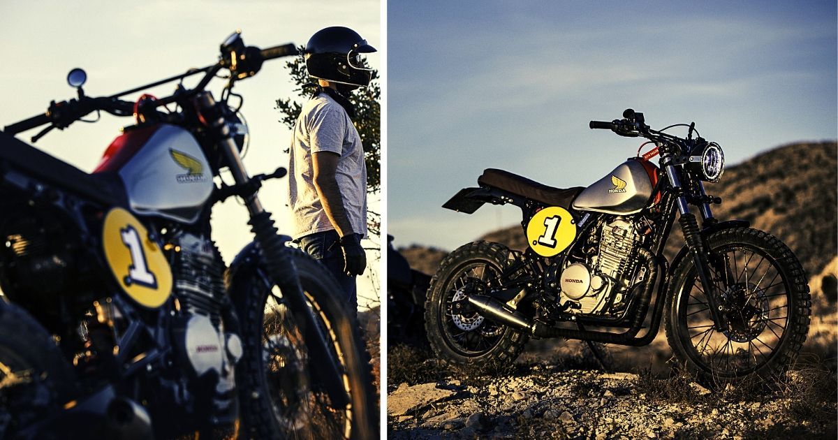 Honda NX650 Dual-Sport motorcycle adventure