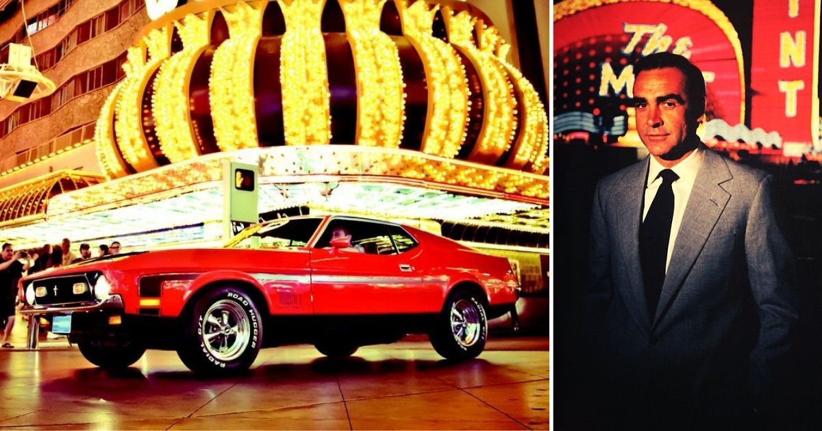 James Bond 1971 Mustang Mach 1 The Perfect Muscle Car in Las Vegas for the 007 Agent