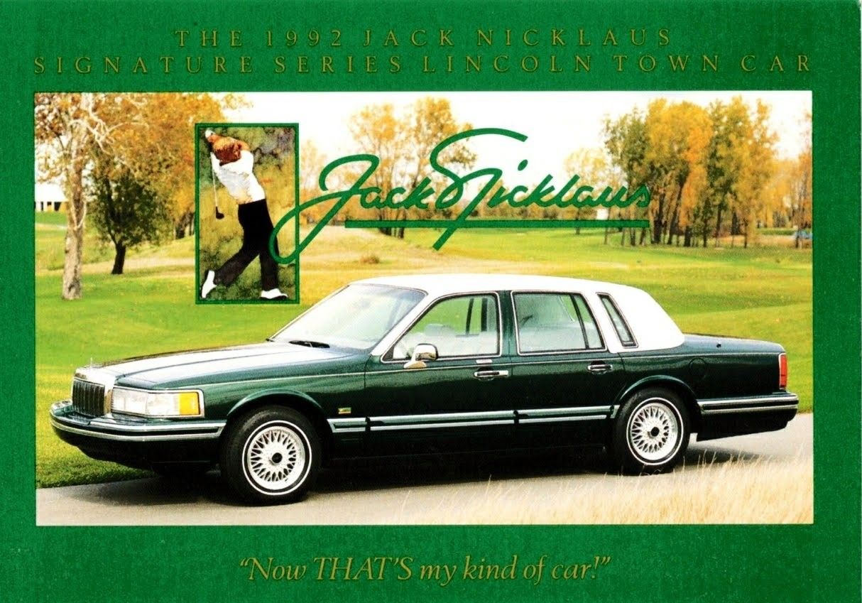 Lincoln Town Car Jack Nicklaus Signature Series