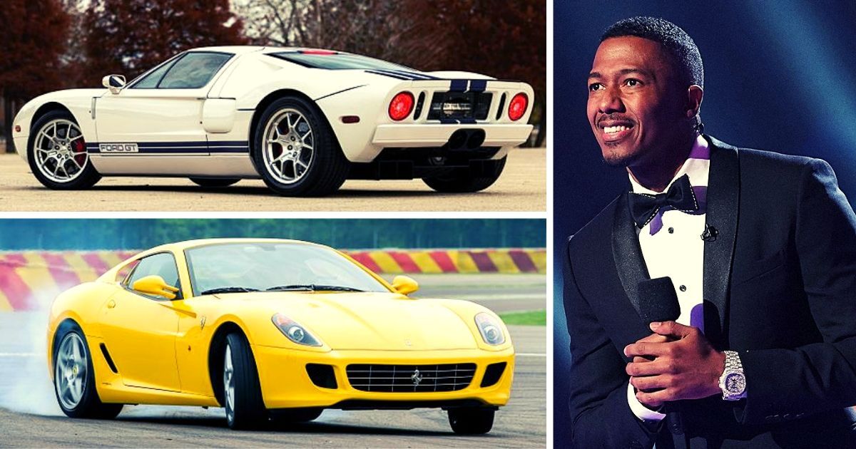 Nick Cannon Car Collection Masked Singer Host Ford GT Ferrari 599