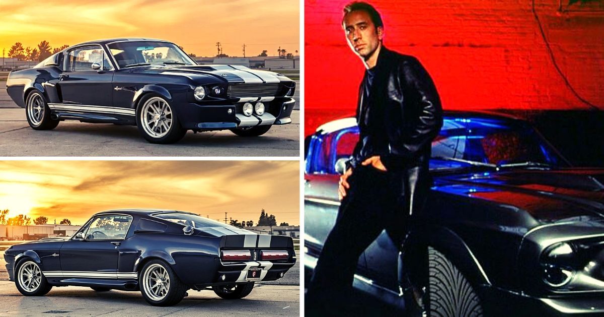 Nicolas Cage Eleanor Shelby Ford Mustang 1971 Gone in 60 seconds movie