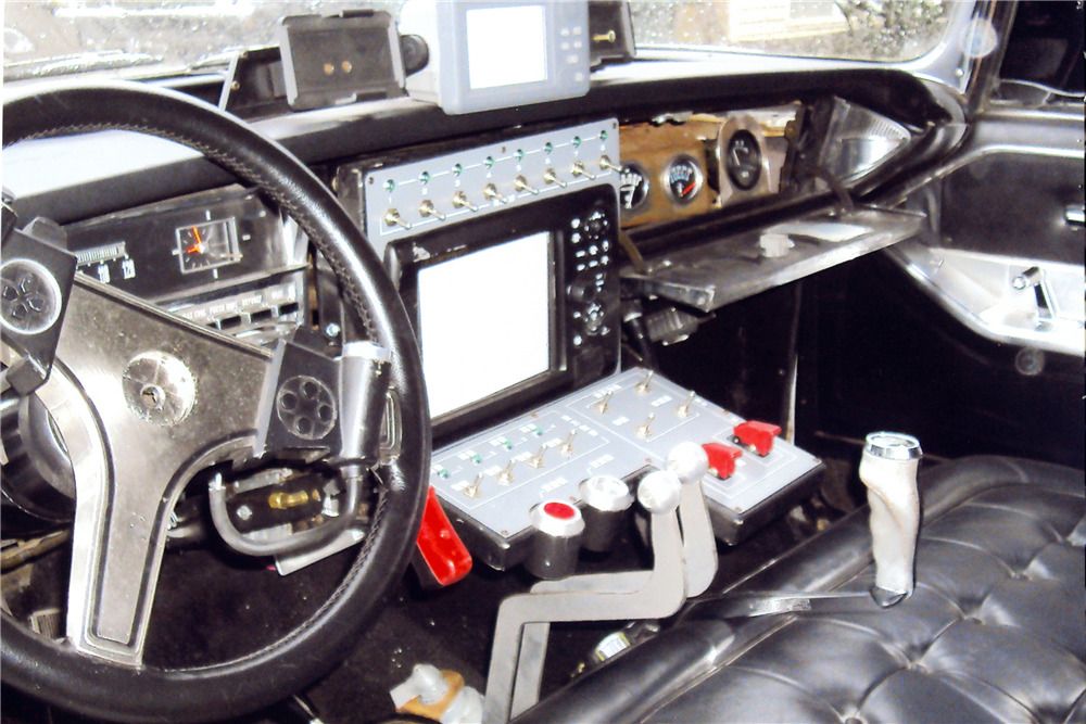 Interior of the first black beauty car