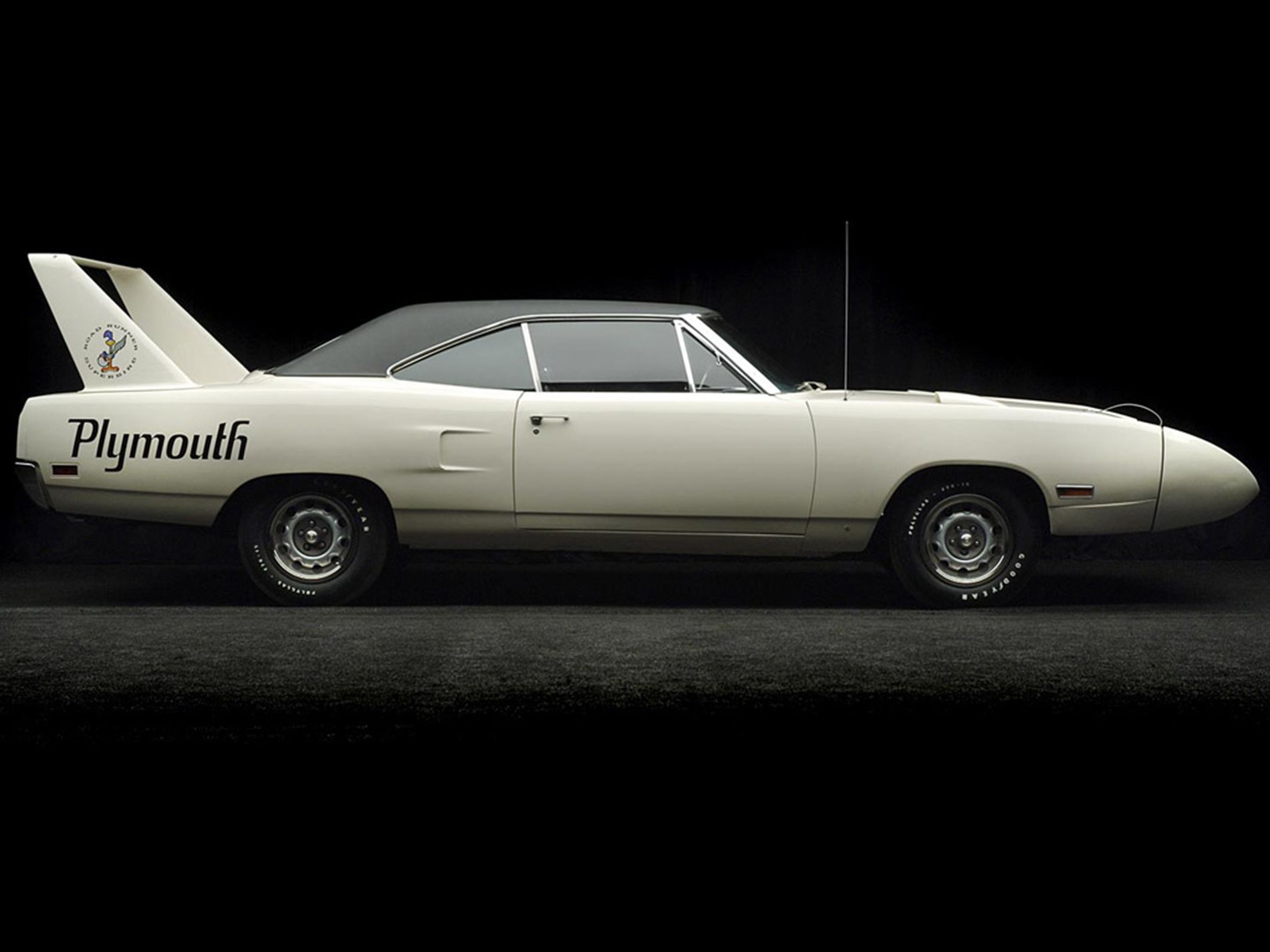 Plymouth Superbird muscle car