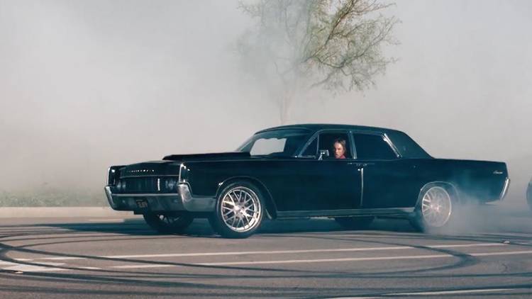 Dax Shepard with 1967 Lincoln Continental