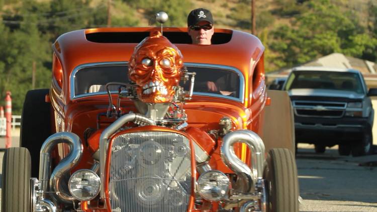 Jeff Dunham in 1934 Ford Achmedmobile
