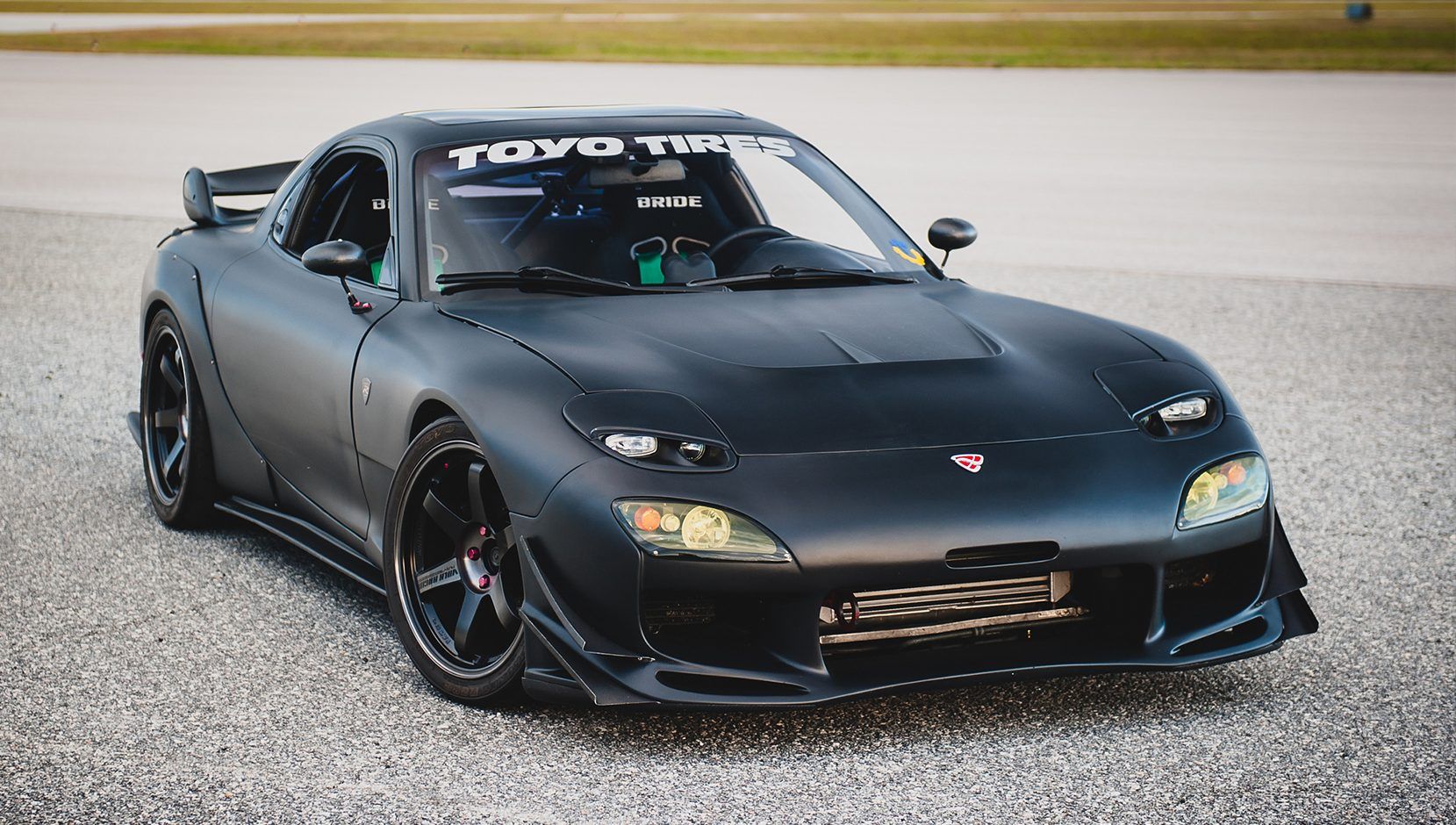 Check Out These Badass Matte-Black Sports Cars