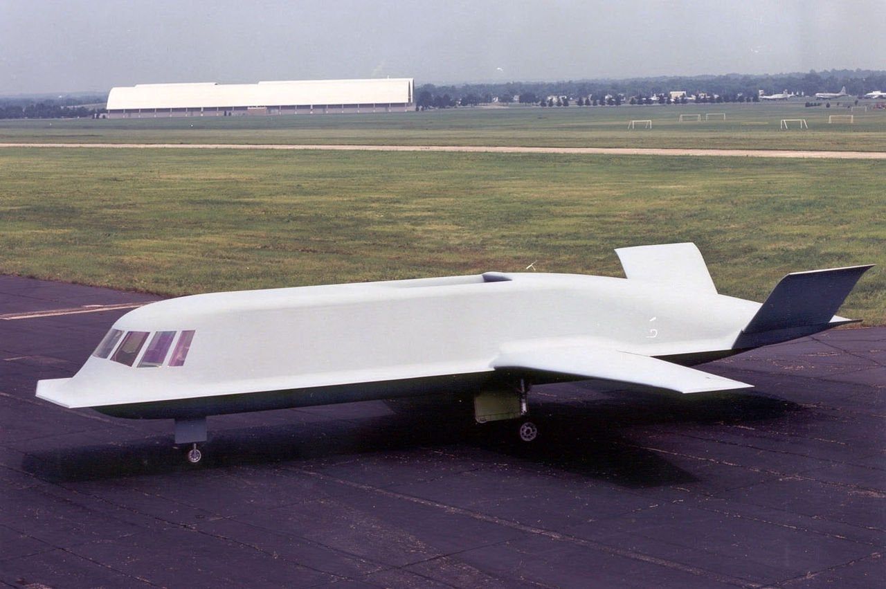 classified stealth bomber prototype