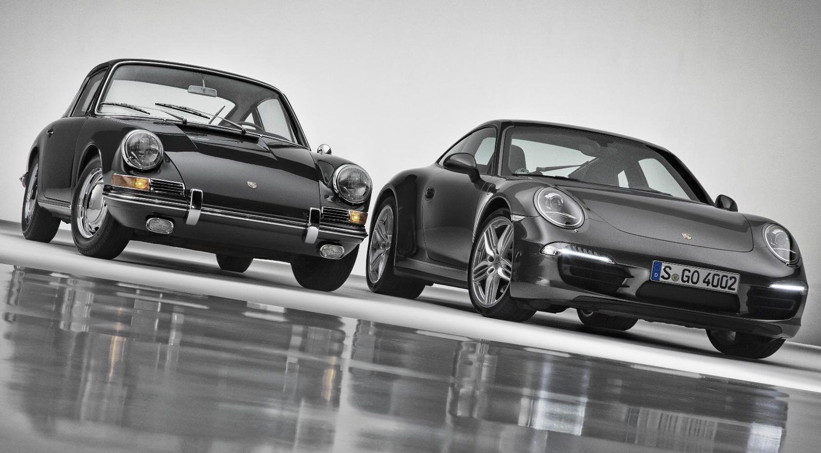 Old And New 911s