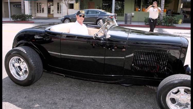Sylvester Stallone with 1932 Highboy