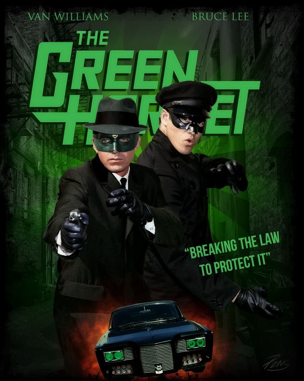 the green hornet poster