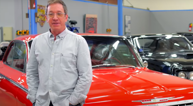 Tim Allen with Chevy Bel Air