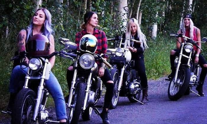 female motorcyclists