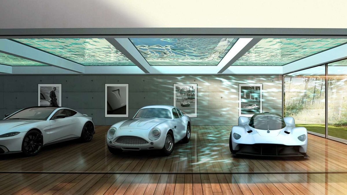 Aston Martin lair