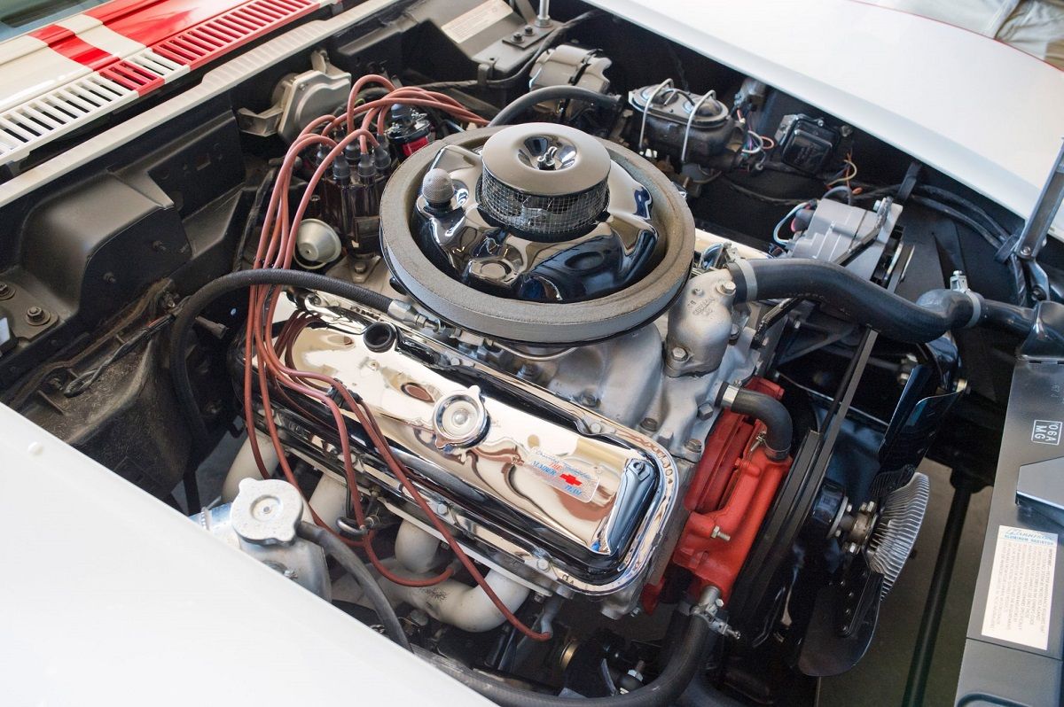 L88 in engine bay